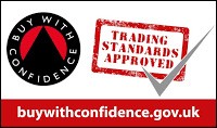 Buy with confidence logo