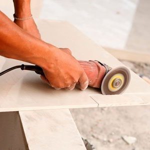 Cutting tiles